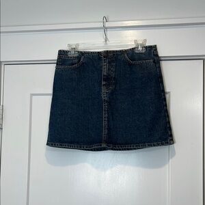 American Eagle Outfitters Blue A-line Mini Skirt size 6. In perfect condition!